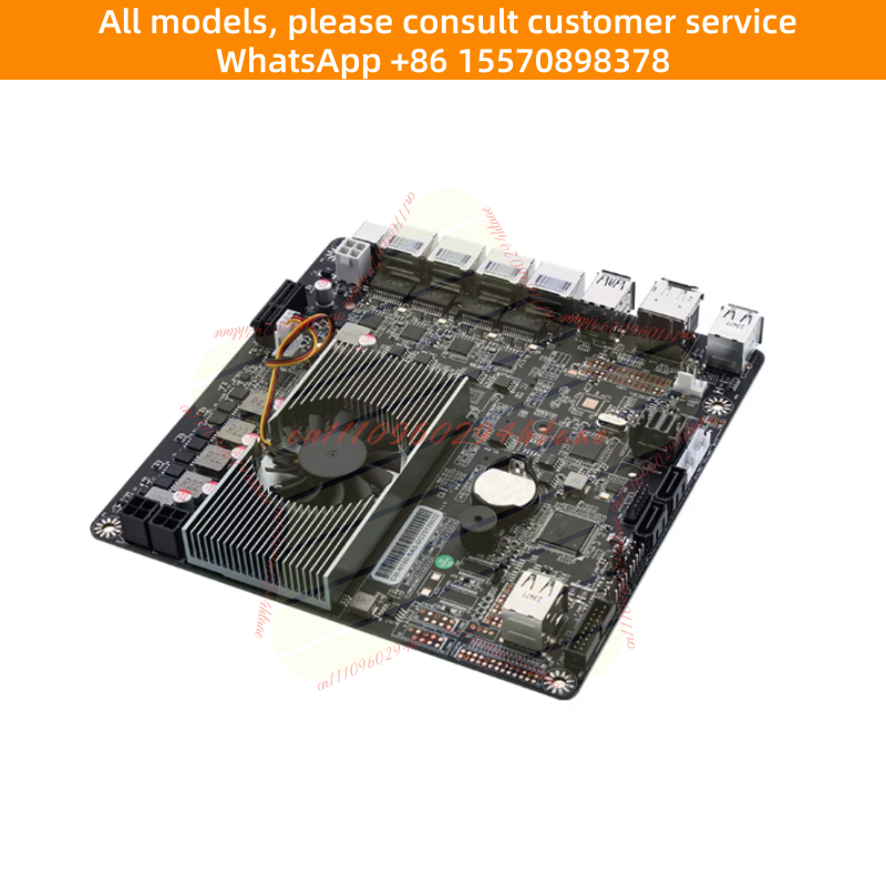 Nas Motherboard N100 6 Sata - N100 Mini ITX NAS Motherboard 6-Bay