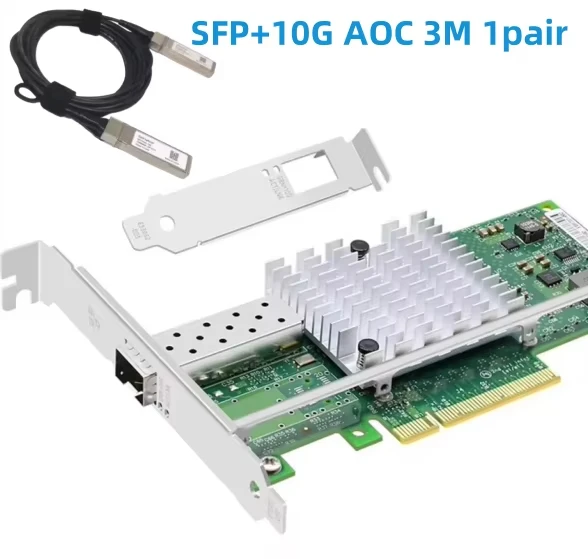 10Gb Sfp+ Pcie Network Card Dual Port - Original for Intel X520-DA1 10Gb SFP+