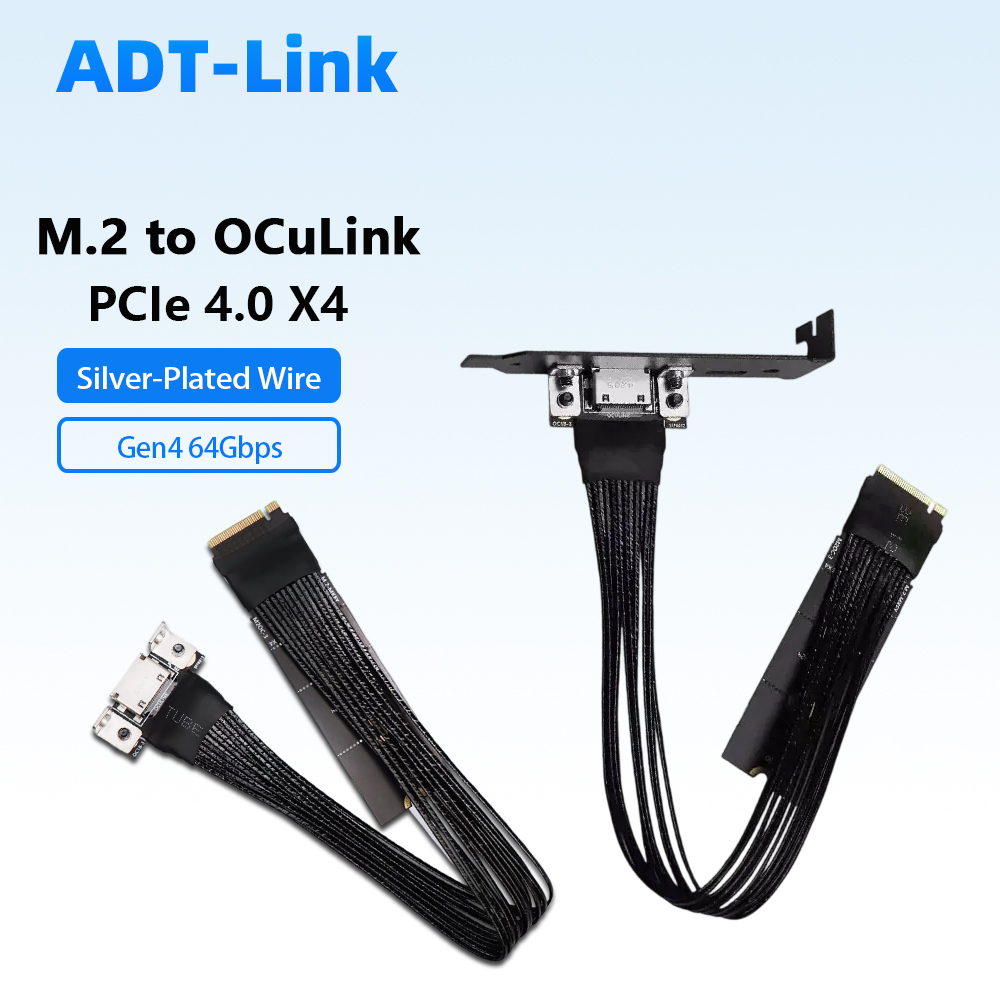 External Gpu Dock Pcie 4.0 Oculink - M.2 M‑Key To OCuLink Extension Cable