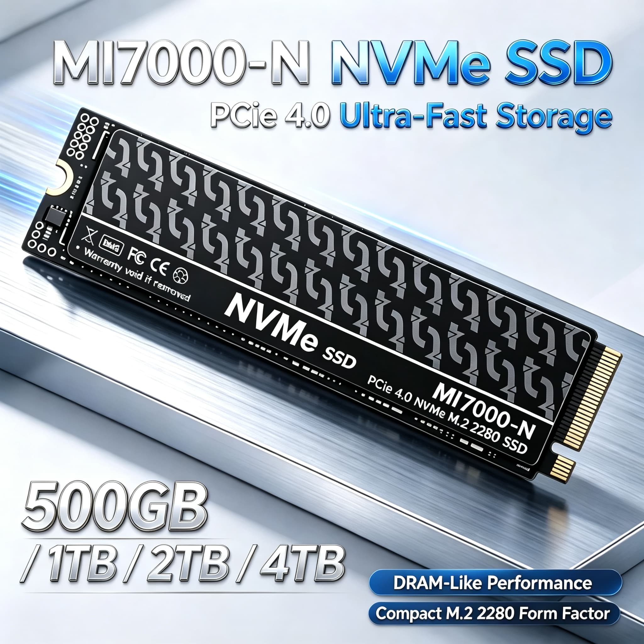 MI7000N M.2 PCIe 4.0 NVMe SSD  - M.2 Nvme 4Tb Pcie 4.0 Ssd 评论和价格