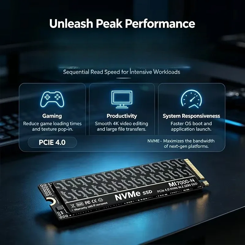 MI7000N M.2 PCIe 4.0 NVMe SSD  - M.2 Nvme 4Tb Pcie 4.0 Ssd 评论和价格