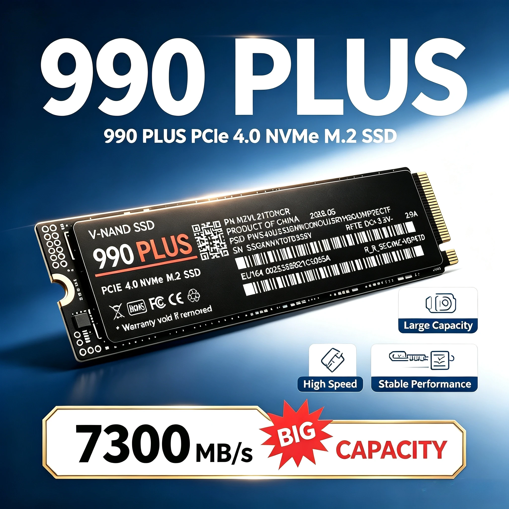 NEW 990 Plus M.2 NVMe PCIe 4.0 - M.2 Nvme 4Tb Pcie 4.0 Ssd 评论和价格