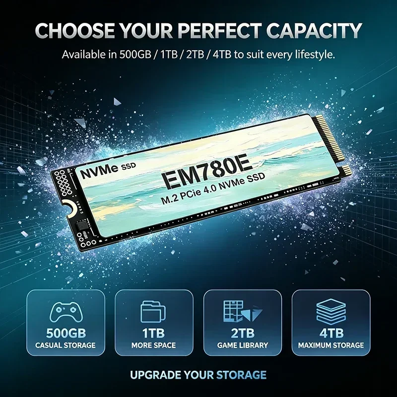 EM780E M.2 NVMe PCIe 4.0 SSD 5 - M.2 Nvme 4Tb Pcie 4.0 Ssd 评论和价格