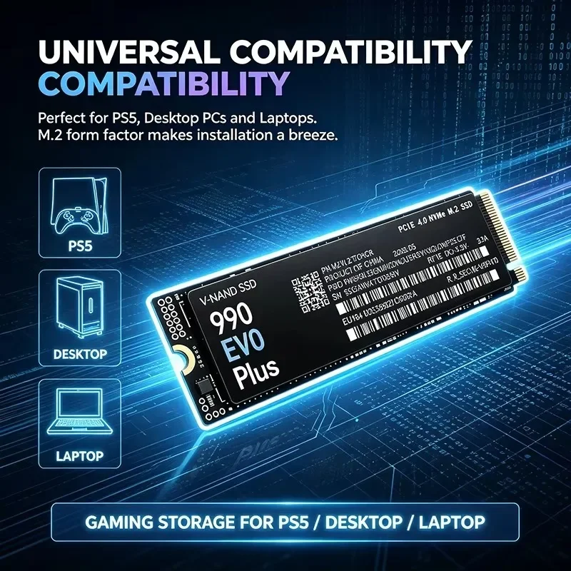 NEW 990 EVO Plus M.2 2280 NVMe - M.2 Nvme 4Tb Pcie 4.0 Ssd 评论和价格
