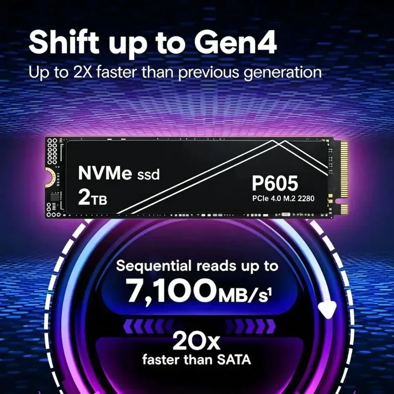 P605 NVMe SSD 7100MB/s PCIe 4. - M.2 Nvme 4Tb Pcie 4.0 Ssd 评论和价格