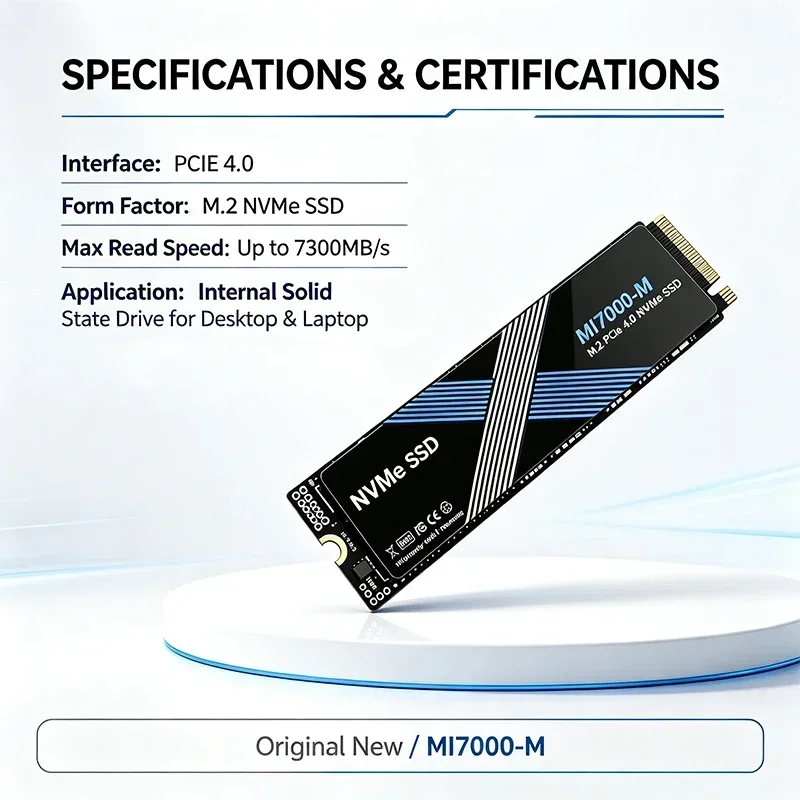 PCIe 4.0 MI7000-M NVMe M.2 SSD - M.2 Nvme 4Tb Pcie 4.0 Ssd 评论和价格