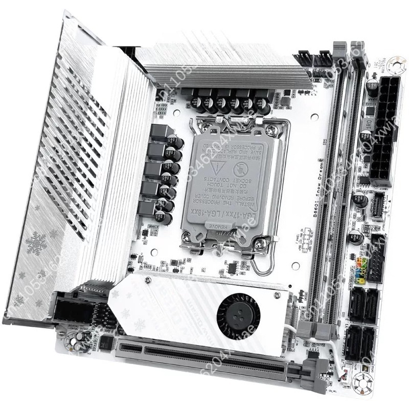 White Itx Motherboard B760 Lga - Lga 1700 Ddr5 Itx Motherboard 评论和价格
