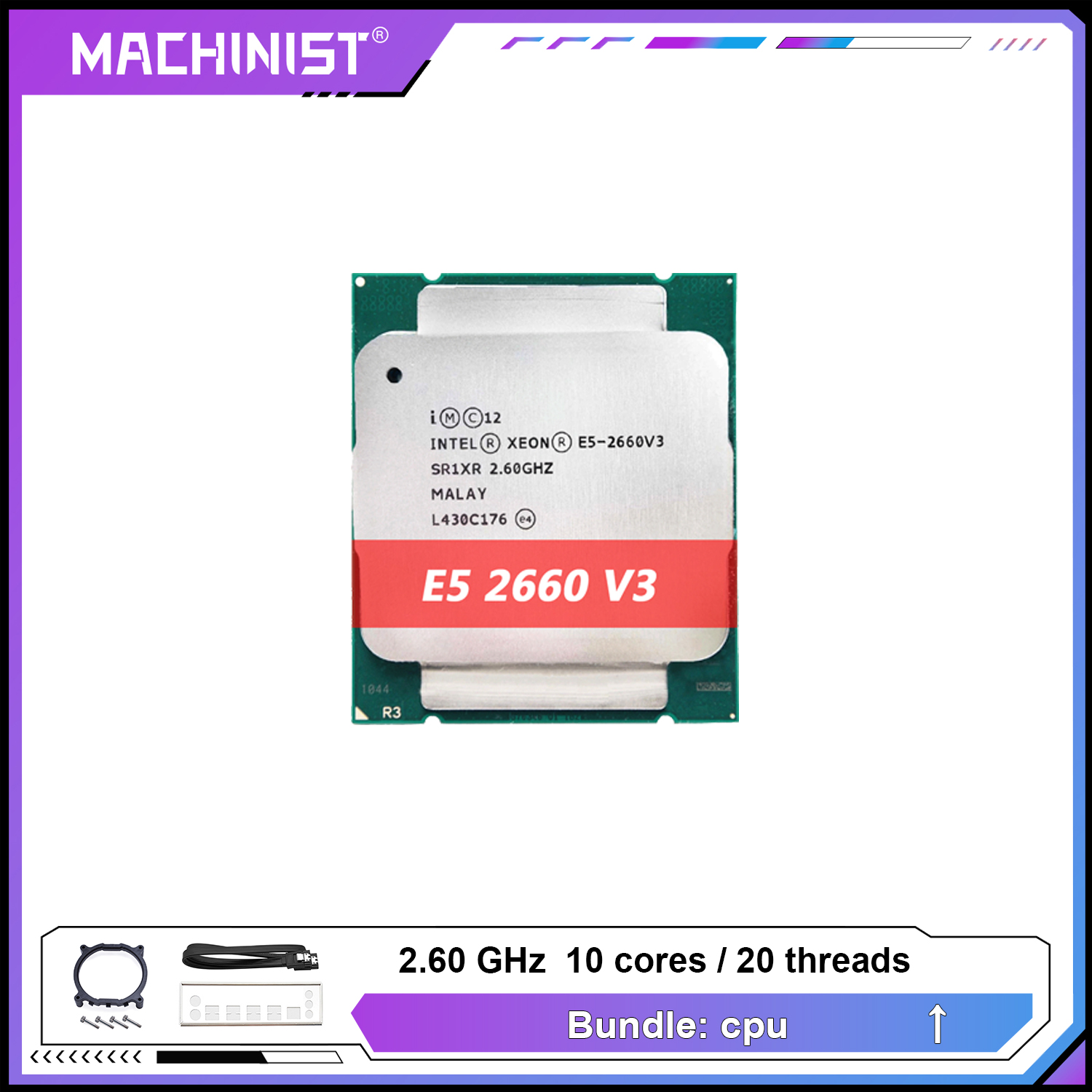 MACHINIST X99 Motherboard ,Opt - X99 Dual Cpu Motherboard Combo 评论和价格
